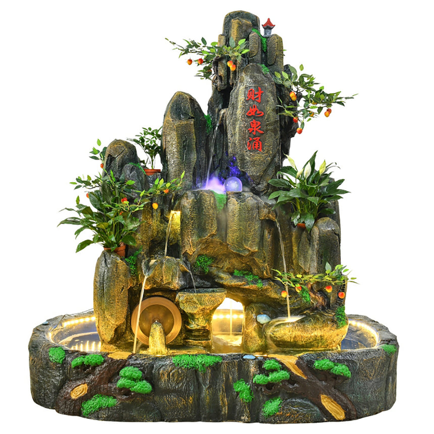 Large Feng Shui Rotating Water Fountain With Pool