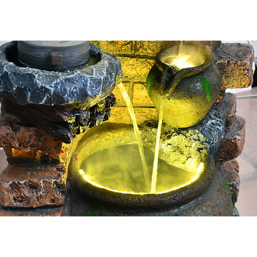 Outdoor Rockery Fish Tank Water Fountain