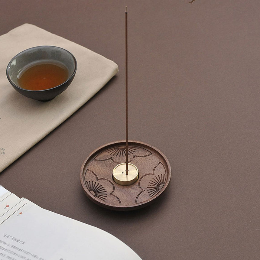 Copper Wood Stick Incense Burner