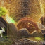 Feng Shui Ball Rockery Lucky Flowing Water Fountain Ornament