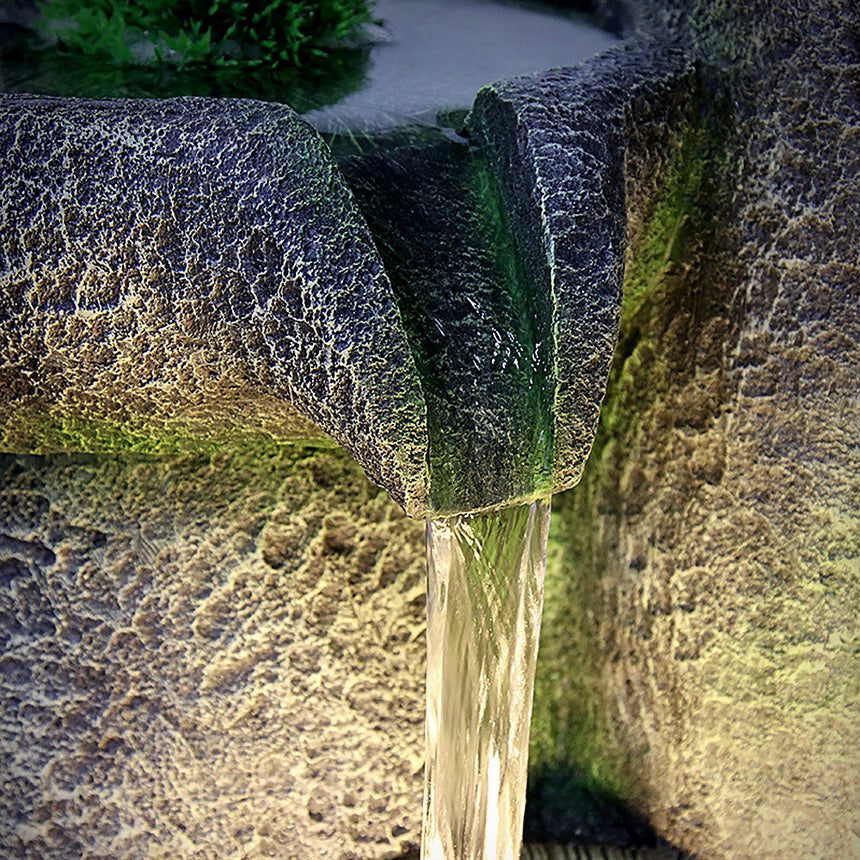 Chinese Style Pastoral Indoor Waterfall