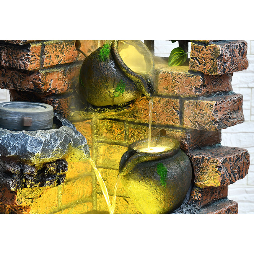 Outdoor Rockery Fish Tank Water Fountain