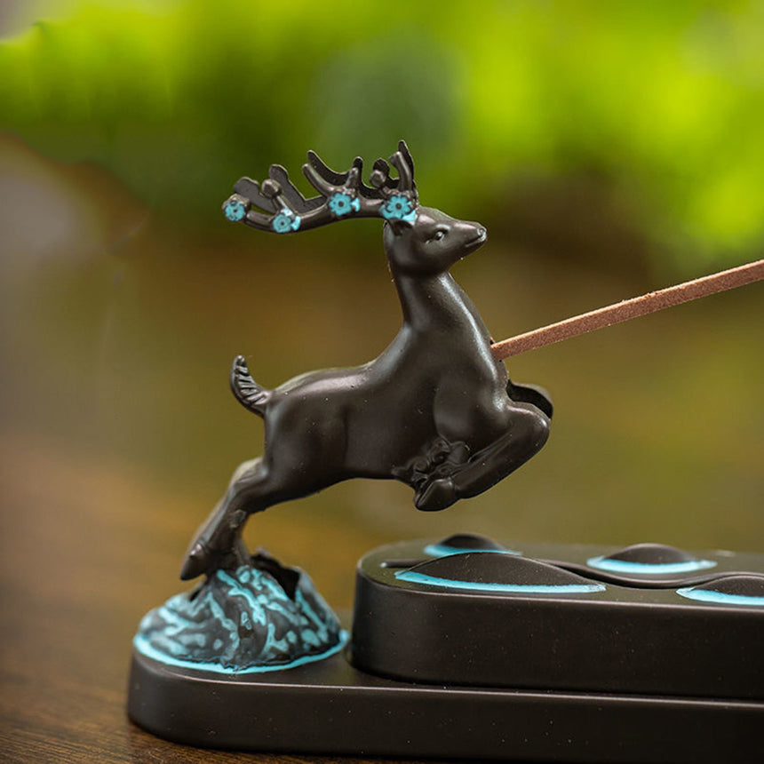 Copper Deer Stick Incense Box