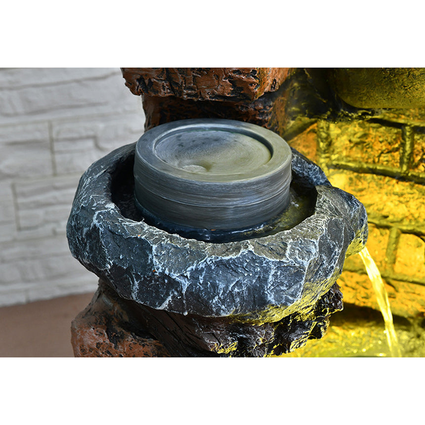 Outdoor Rockery Fish Tank Water Fountain