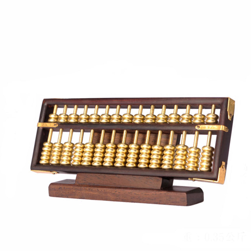 Ebony Wood Abacus For Office