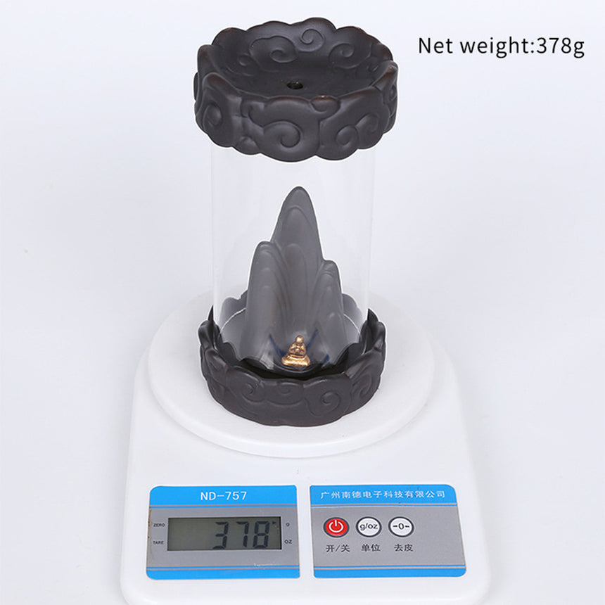 High Mountains And Flowing Water Backflow Incense Burner