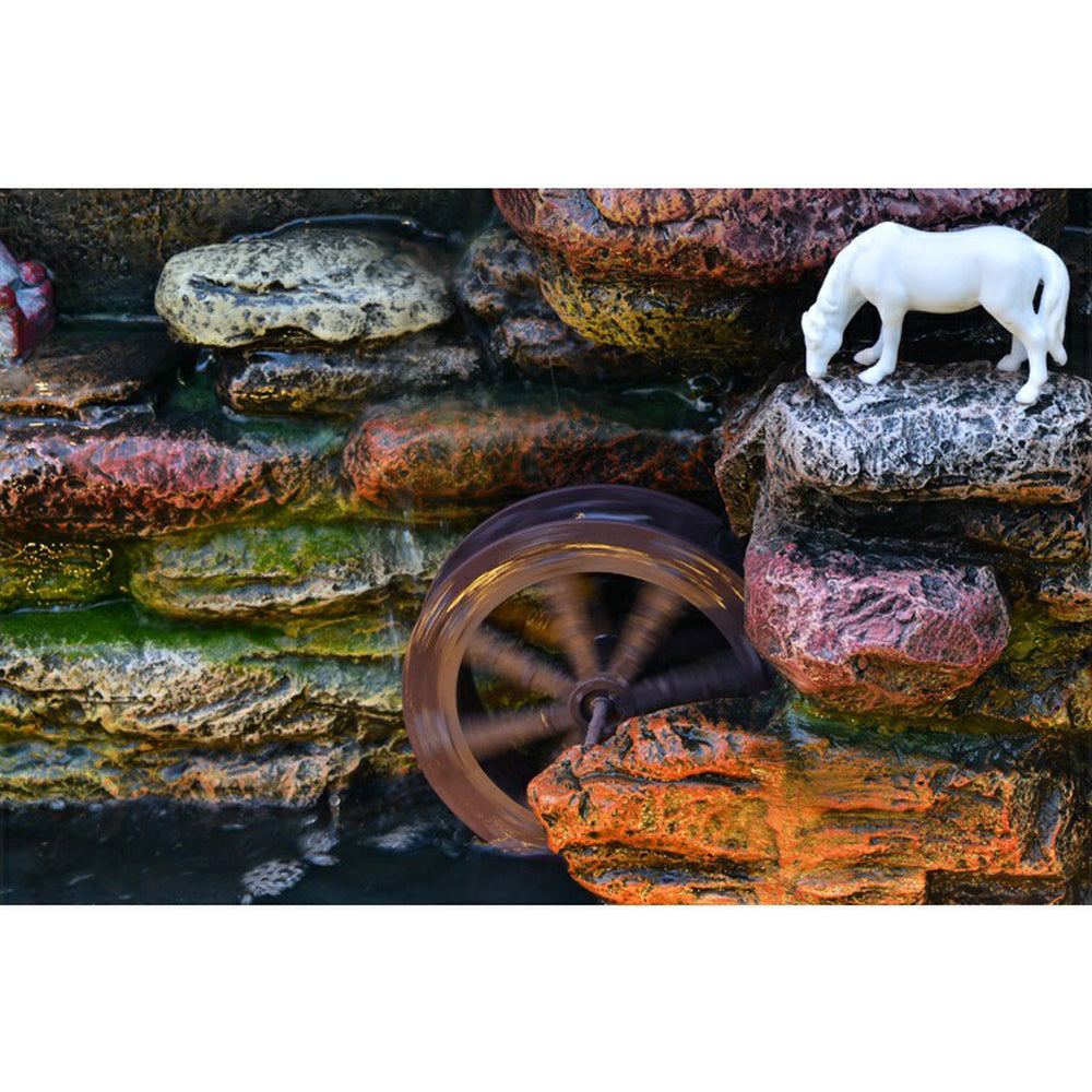 Rockery Water Curtain Wall Flowing Water Indoor/Outdoor Waterfall