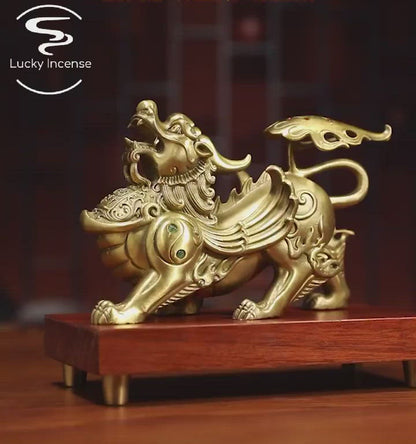 Copper Feng Shui Pi Xiu Set
