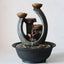 Indoor Mountain Water Fountain With Candles