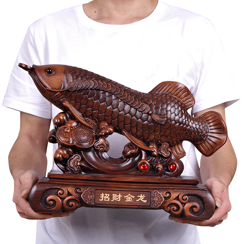 Resin Fish With Coin Stand