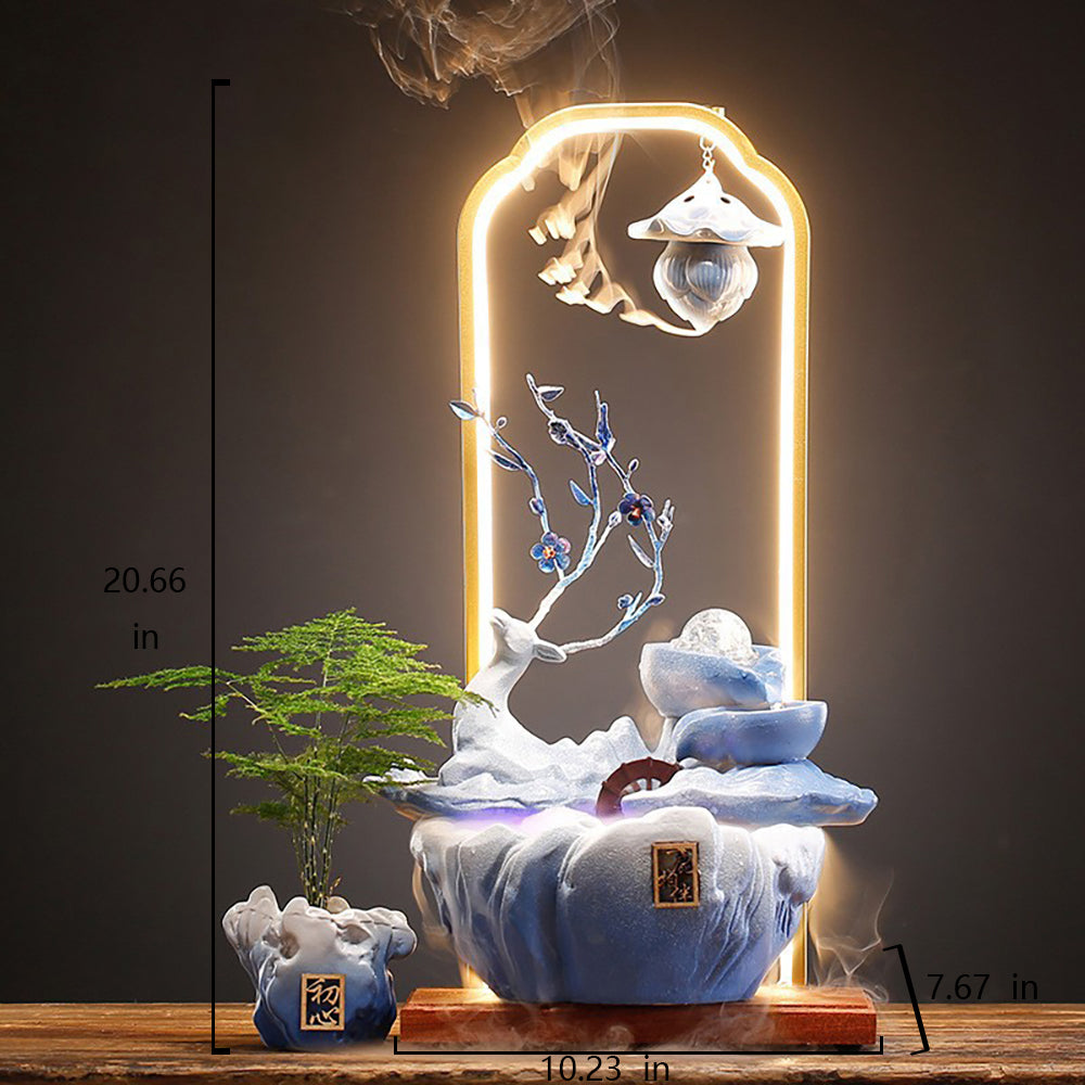 New Chinese Lucky Deer Water Fountain