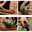 Lotus Leaf Lotus Flowing Water Ceramic Fountain