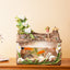 European Style Water Fountain With Fish Tank