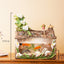 European Style Water Fountain With Fish Tank