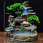 Welcome Pine Rockery Water Fountain With Atomizer