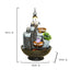 Chinese Style Home Fish Tank Water Fountain With Transfer Ball