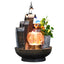 Chinese Style Home Fish Tank Water Fountain With Transfer Ball