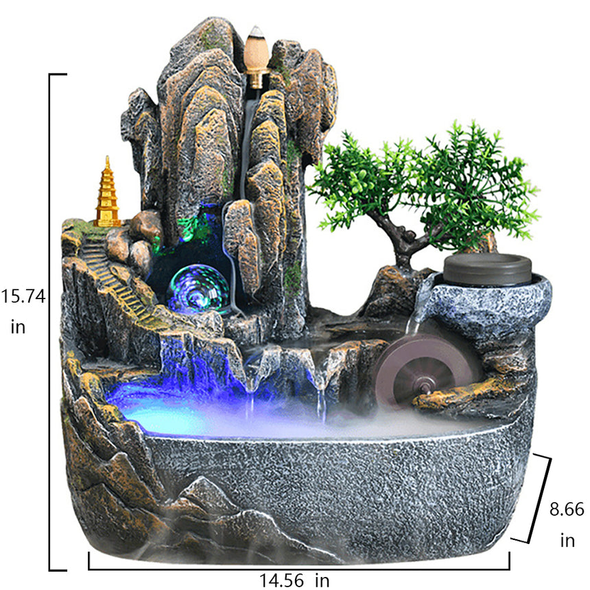 Rockery Running Water Ornament Lucky Fountain