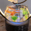 Phnom Penh Lotus Water Fountain With Glass Fish Tank