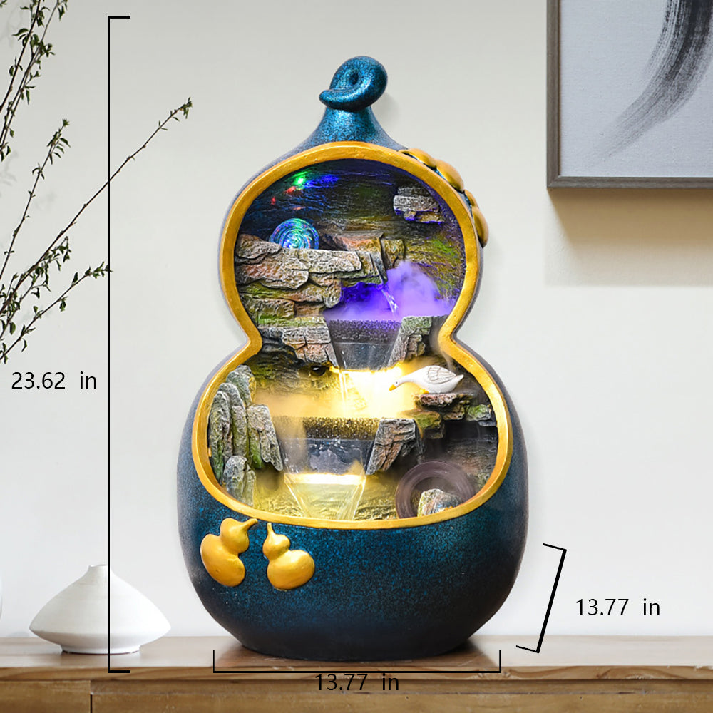 Gourd Flowing Water Makes Money Home Decoration