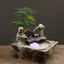 Chinese Style Running Water Ornament Feng Shui Wheel Water Fountain