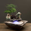Chinese Style Running Water Ornament Feng Shui Wheel Water Fountain