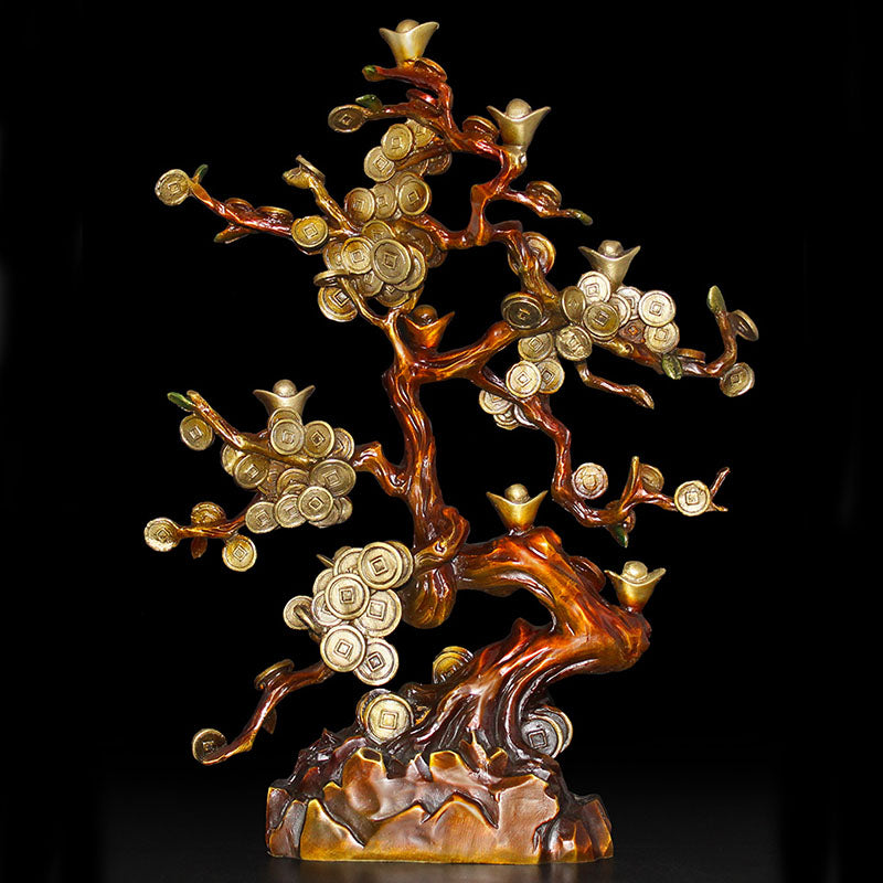 copper money tree picture Feng Shui Copper Money Tree
