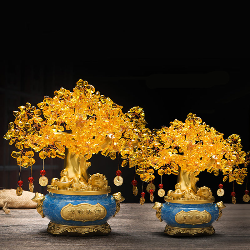money tree eastern and serene Feng Shui Money Tree With Citrine