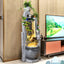 Simple Gray Flowing Water Wall Fountain Making Wealth Ornament