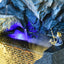 Blue Mountain Flowing Water Waterfall Fountain Ornament