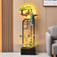 Peacock Circulating Water Curtain Wall Floor Fountain