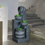 European Style Courtyard Indoor Waterfall