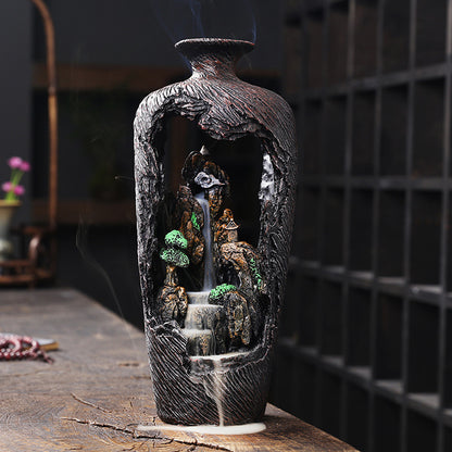 Fairyland In The Bottle Waterfall Incense Burner