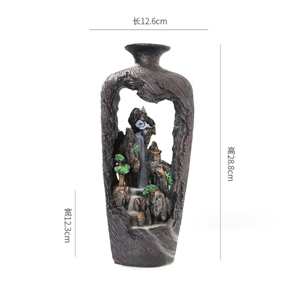 Fairyland In The Bottle Waterfall Incense Burner
