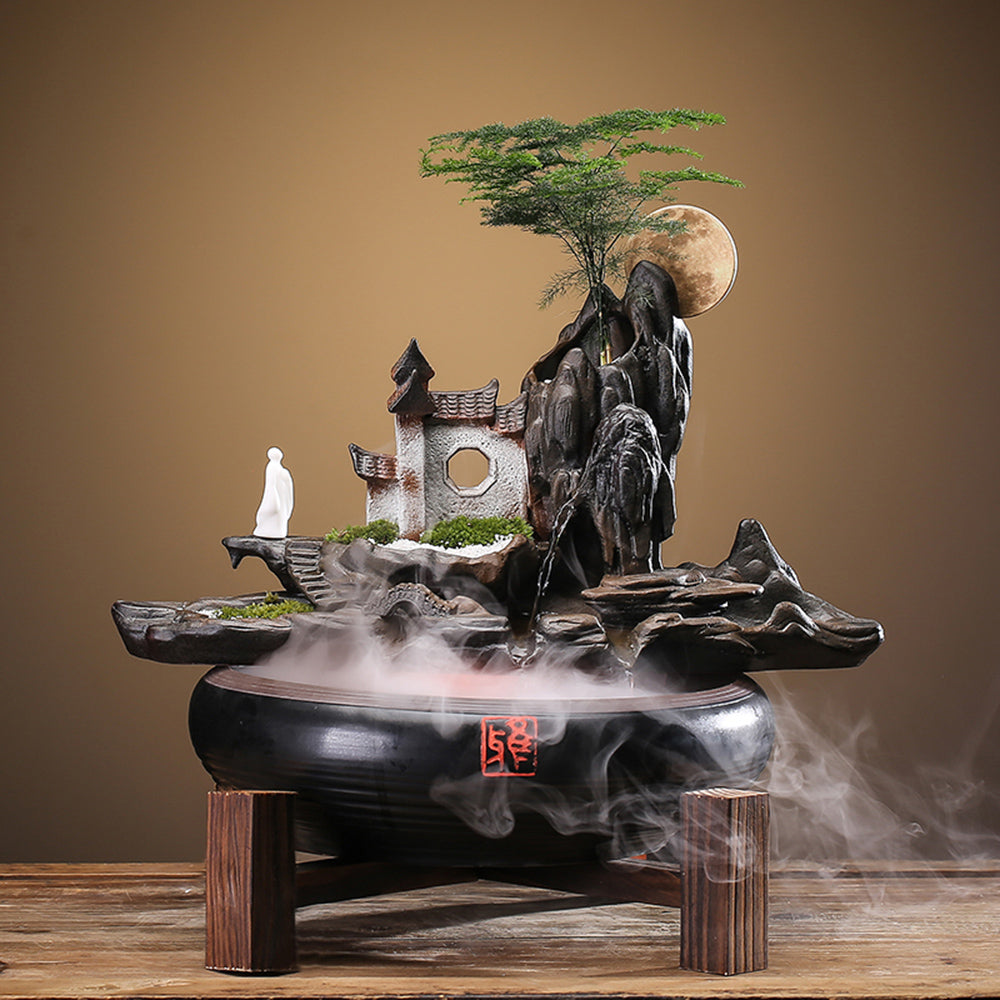 Homecoming Water Fountain Incense Burner