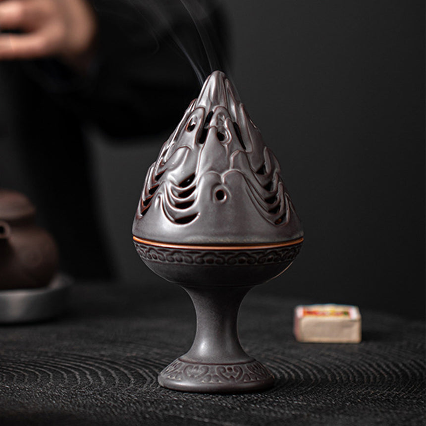 Mount Pinatubo Cone Incense Burner