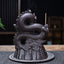 Dragon Backflow Purple Clay Incense Burner