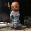 Clay Little Monk Cone Incense Holder