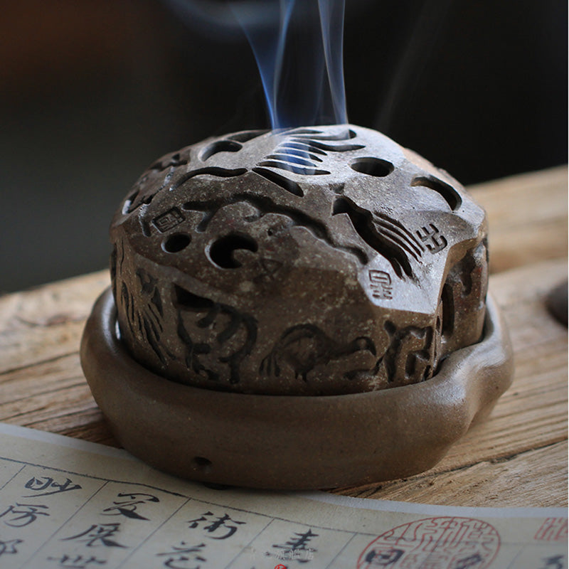 Yixing Clay Cone Incense Holder