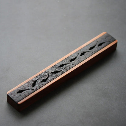 Ebony Wood Stick Incense Box