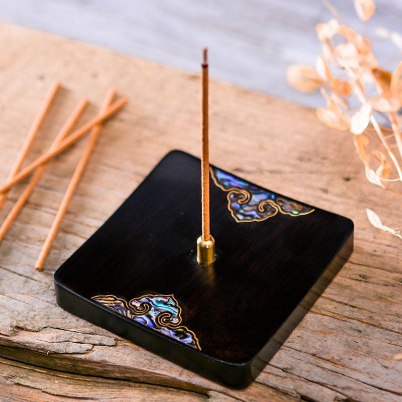 Small Wooden Stick Incense Holder