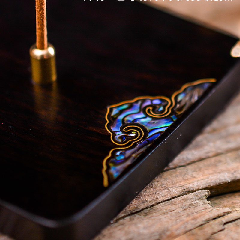 Small Wooden Stick Incense Holder