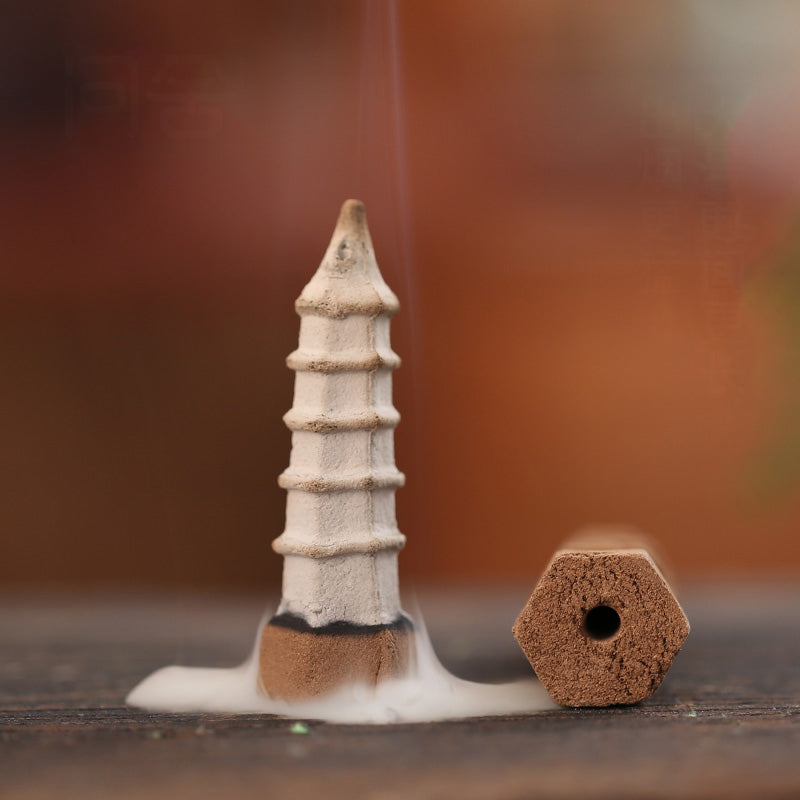 Sandalwood Backflow Pagoda Incense Cones