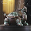 Bronze Dragon Turtle Cone Incense Burner