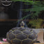 Black Clay Lotus Cone Incense Holder