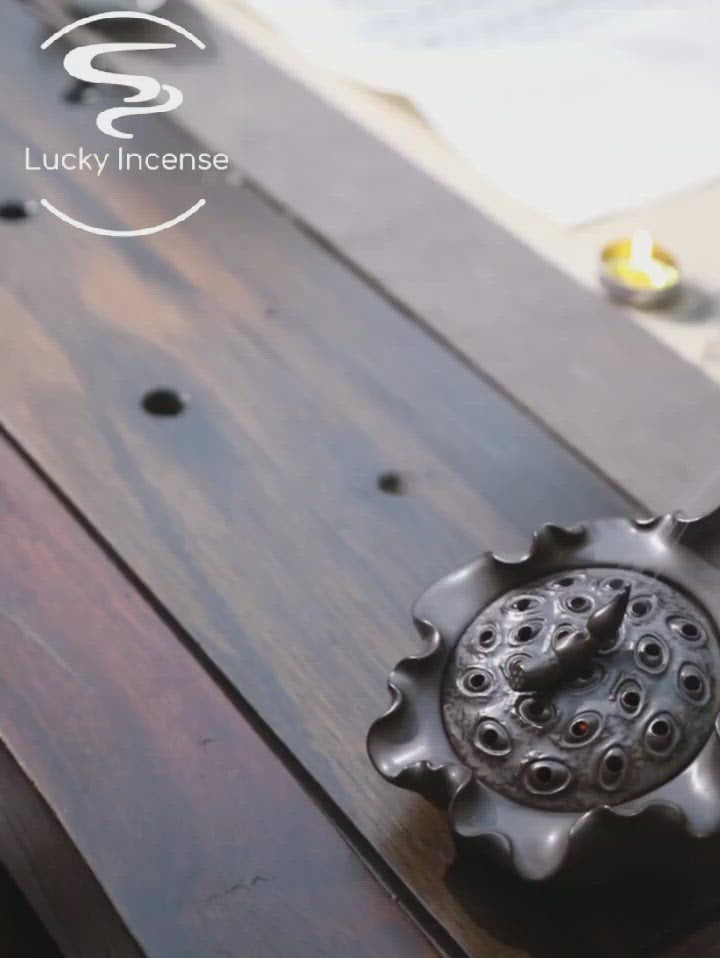 Lotus Seedpod Cone Incense Holder