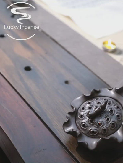 Lotus Seedpod Cone Incense Holder