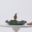 Copper Lotus And Bird Stick Incense Holder