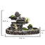 Mountain Shaped Flowing Water Waterfall Fountain